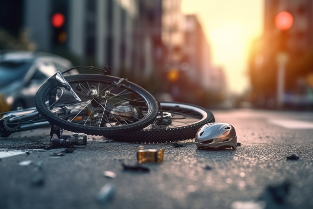 Ciclista e cão são atropelados por carro no Condado de Charlotte