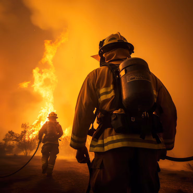 Esforço conjunto de várias agências auxilia em incêndio em casa móvel em Mossy Head