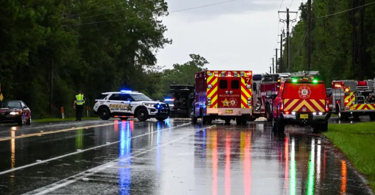 Acidente bloqueia rodovia 83 em DeFuniak Springs