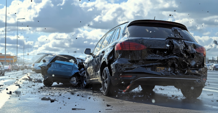 Acidente de trânsito fecha faixas na Highway 331 S em Freeport