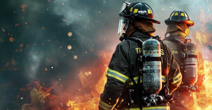 Casa móvel é destruída por incêndio na madrugada de segunda-feira em Iona