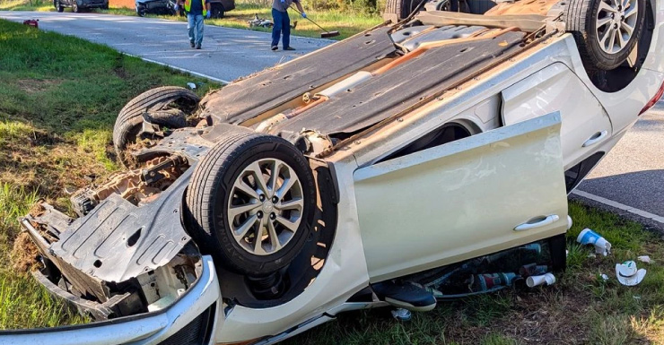 FHP Homem de 24 anos adormece ao volante e causa colisão frontal no Condado de Escambia