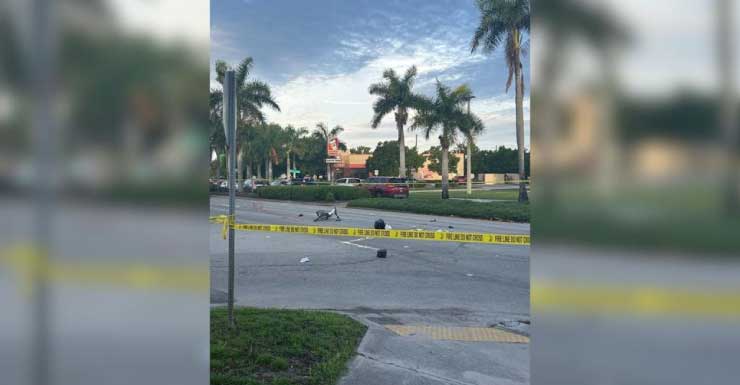 FMPD responde a acidente entre veículo e bicicleta na Palm Beach Blvd.