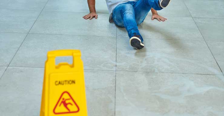 Homem de Ocala processa Walmart após escorregar e cair na fila do caixa
