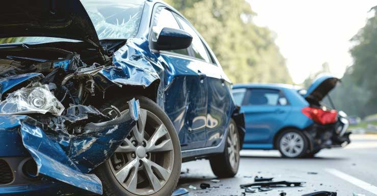 Motorista adolescente é multado após acidente com múltiplos veículos em Escambia County.