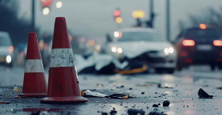 Motorista é declarado morto no local após acidente em Lake County