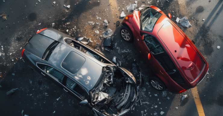 Mulher morre em acidente quando carro tenta entrar na I-10 e atinge caminhão, ricocheteando em poste de sinalização Patrulha Rodoviária da Flórida.