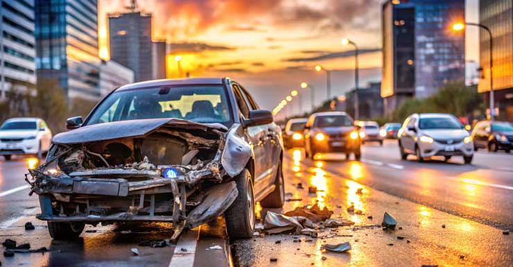 SUV fica completamente queimado após pegar fogo em Lauderhill, segundo autoridades