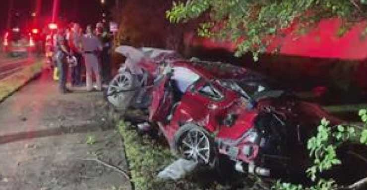Várias agências respondem a acidente de carro na West Highway 98 próximo à Hathaway Bridge