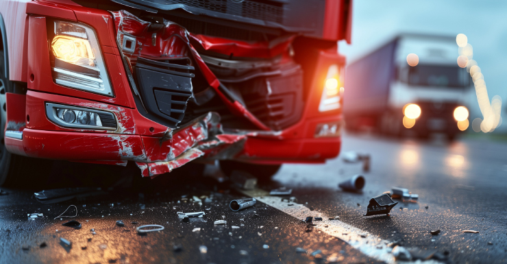 Acidente com caminhão fecha faixas na I-95 Norte em Palm Beach Gardens