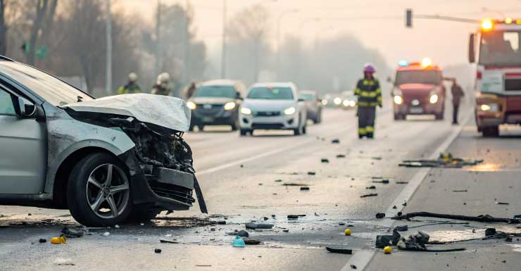 Acidente de carro fatal em Jackson County