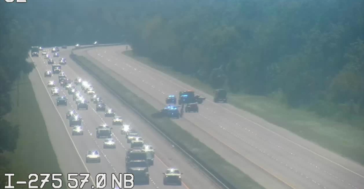 Acidente fatal de motocicleta causa fechamento de pista sul na I-275, no Condado de Hillsborough