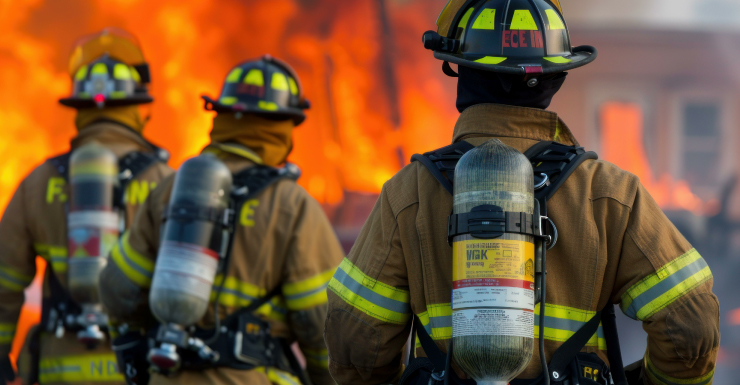 Bombeiros combatem incêndio em residência na região de Apopka