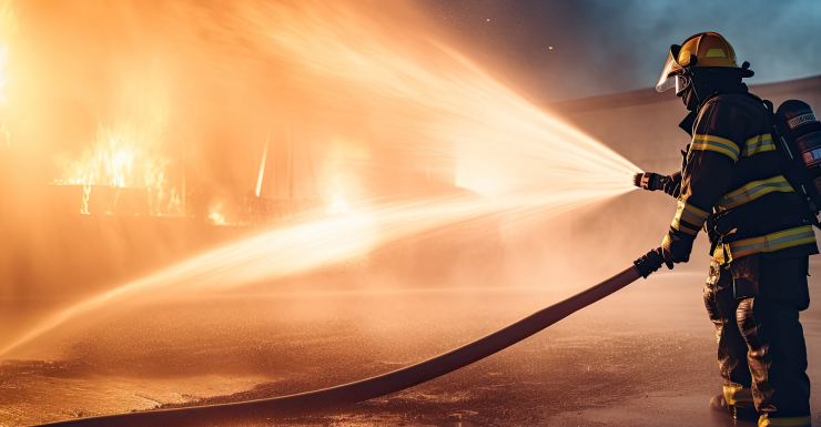 Bombeiros de Ocala controlam incêndio elétrico em prédio de apartamentos
