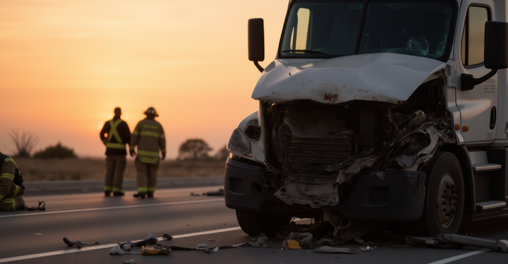 I-95 Norte, ao norte da IGP, fechada por 2 horas nesta segunda-feira após acidente com caminhão e vazamento de combustível