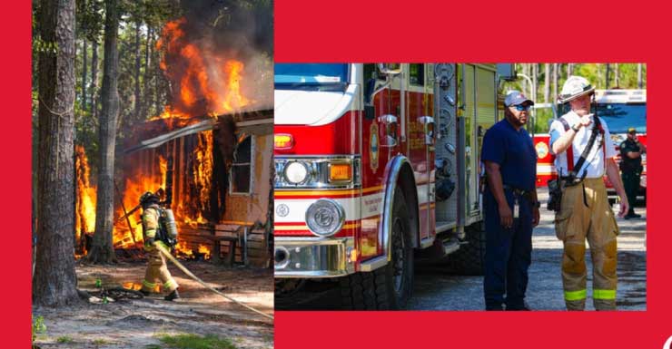 SWFD responde a incêndio estrutural em Santa Rosa Beach