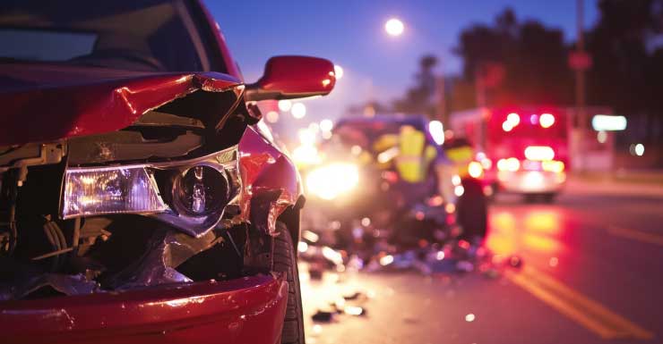 Acidente bloqueia faixas na I-95 Norte no Condado de Palm Beach