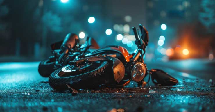 Acidente de motocicleta em Bay County envia gestante ao hospital