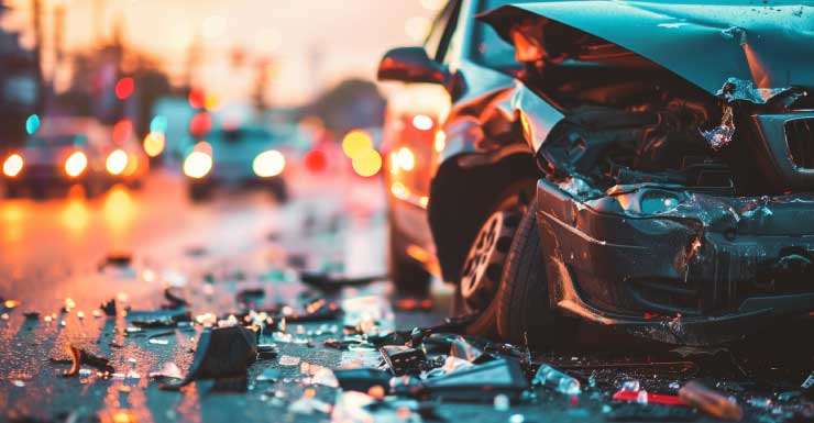Acidente de trânsito causa bloqueio na Hwy 231 com Hwy 2301