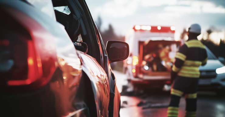 Acidente de trânsito com múltiplos veículos em Walton County