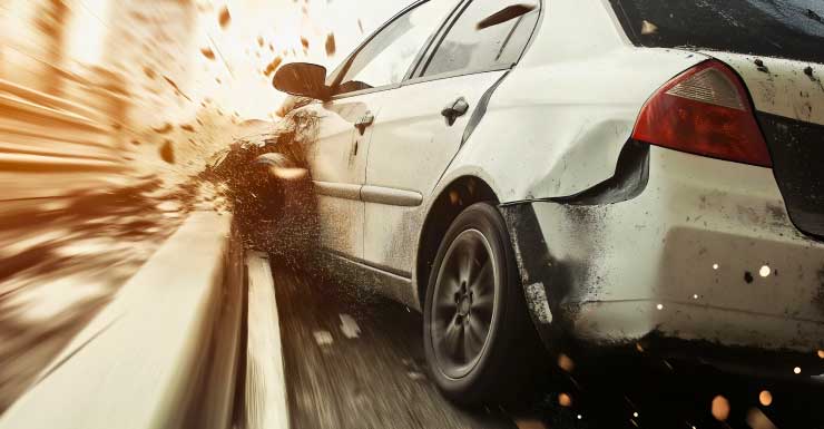 Acidente paralisa I-75 sentido sul próximo à University Parkway