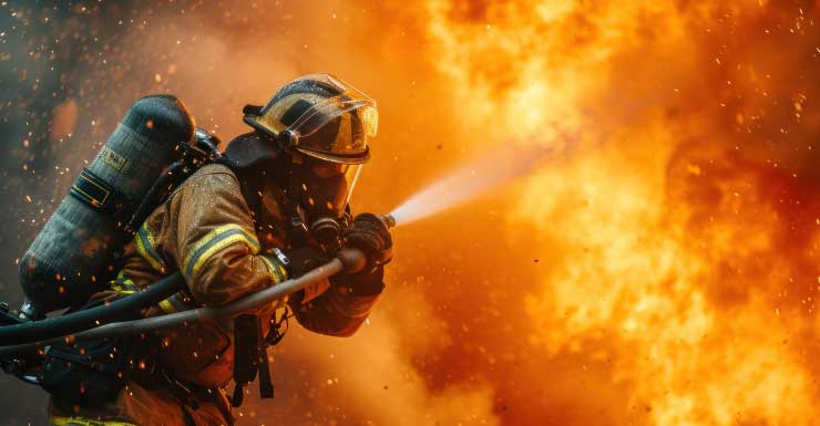 Equipes combatem incêndio em residência no Seminole Heights