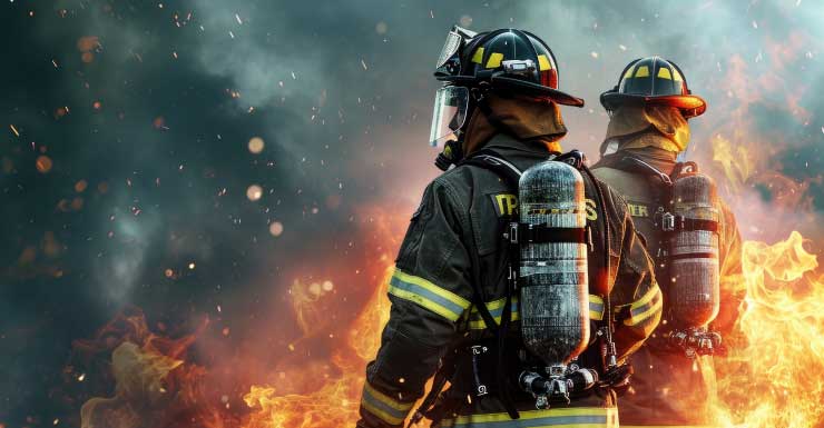 Equipes respondem a incêndio residencial durante a madrugada em Bonita Springs