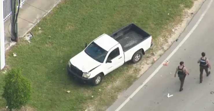 Garota de 15 anos luta pela vida após ser atropelada por caminhonete no sudoeste de Miami-Dade