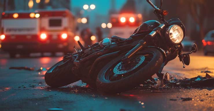 Motociclista morre após perder o controle e colidir com caminhão em New Kings Road, na altura de Trout River Boulevard, diz a Patrulha Rodoviária da Flórida