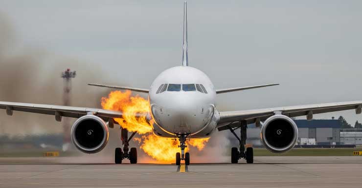 Pequeno avião faz pouso de emergência em North Lauderdale; 2 sofrem ferimentos leves e uma pessoa é hospitalizada
