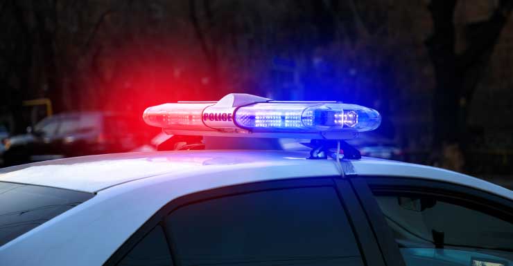 Polícia homem se joga no gramado e grita após causar acidente com fuga em St. Pete