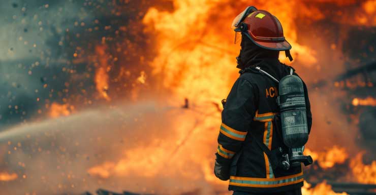 Uma pessoa é levada ao hospital após incêndio em estrutura em Sarasota