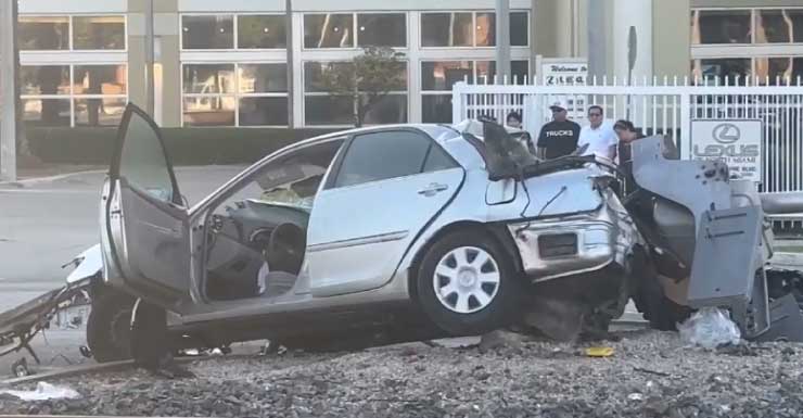 1 pessoa hospitalizada após colisão de trem Brightline com veículo em North Miami