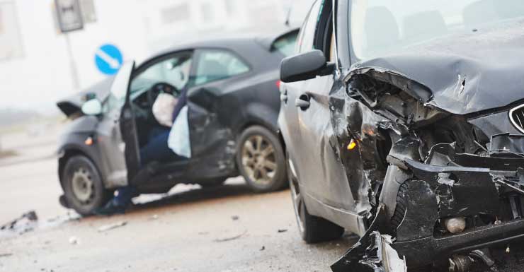 Acidente de trânsito causa bloqueio na Hwy 231 e Transmitter Rd