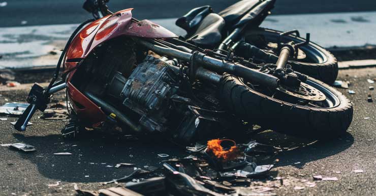 Acidente fatal de motocicleta na South Congress Avenue em Lantana