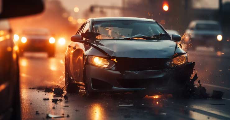Acidente na I-95 Norte em Riviera Beach bloqueia o tráfego