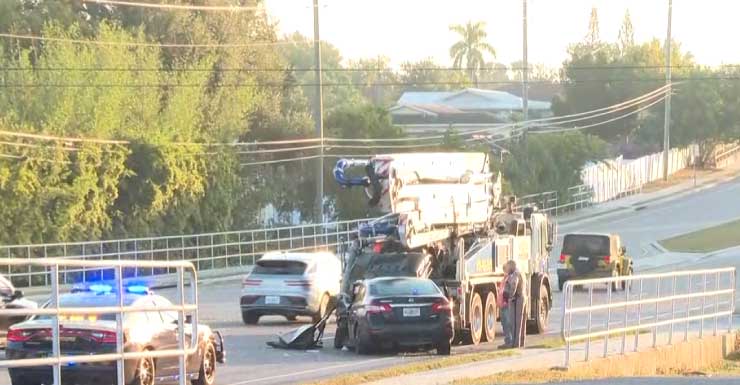 Alerta de Trânsito Acidente grave em Palm Harbor