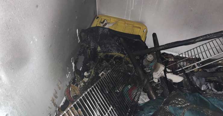 Bombeiros de Hernando alertam moradores sobre velas deixadas acesas após incêndio residencial