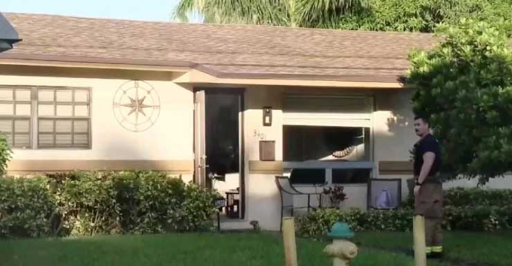 Equipes controlam incêndio elétrico em casa em Oakland Park; ninguém ficou ferido