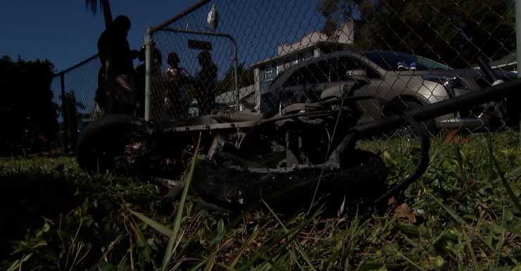 Família de St. Pete acredita que patinete elétrico causou incêndio em casa