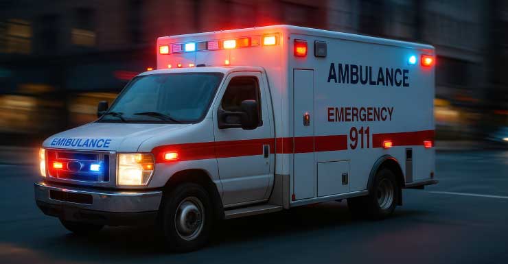 Pedestre morta em acidente de fuga em Santa Rosa County