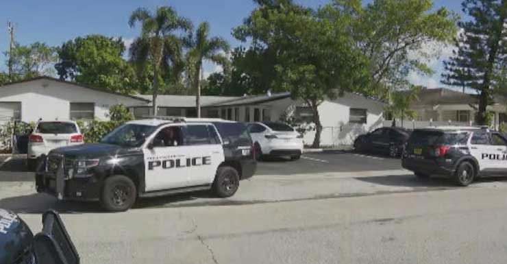 Polícia Mulher hospitalizada após tiroteio em Hollywood