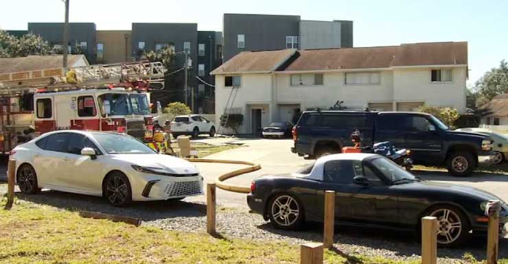 1 pessoa hospitalizada após incêndio em apartamento no Condado de Orange