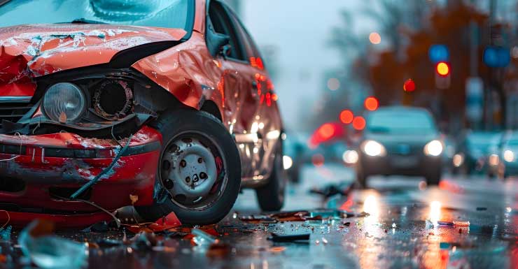Acidente bloqueia ambas as faixas da Hwy 20 em Freeport