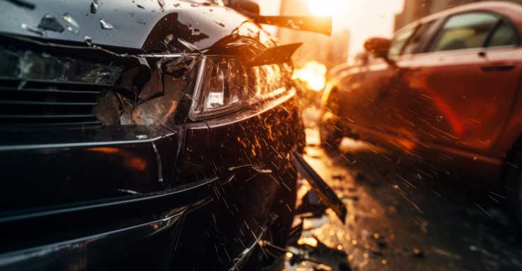 Acidente com feridos fecha faixas expressas na I-95 Sul em Boca Raton