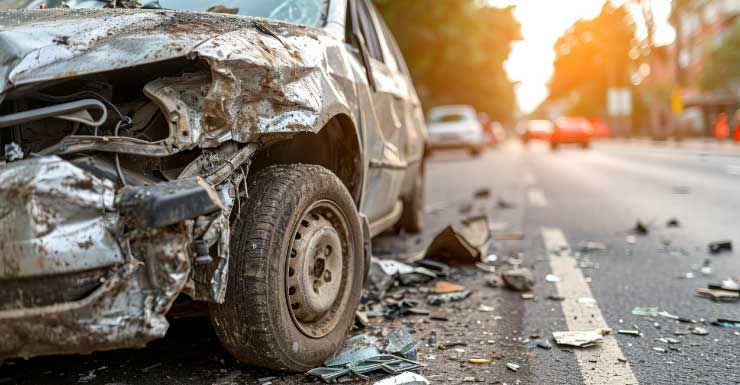 Acidente na I?95 South em West Palm Beach bloqueia faixas