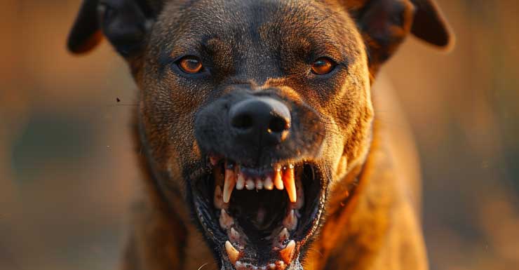 Cão perigoso em Gainesville é encontrado após atacar seu dono