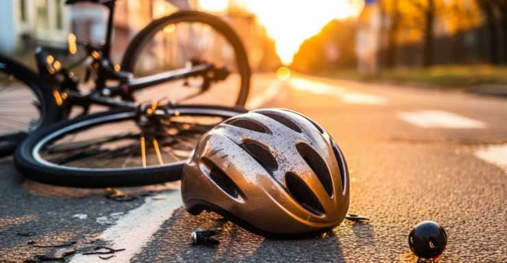 Ciclista é levado de helicóptero para centro de trauma após ser atingido por carro em Englewood