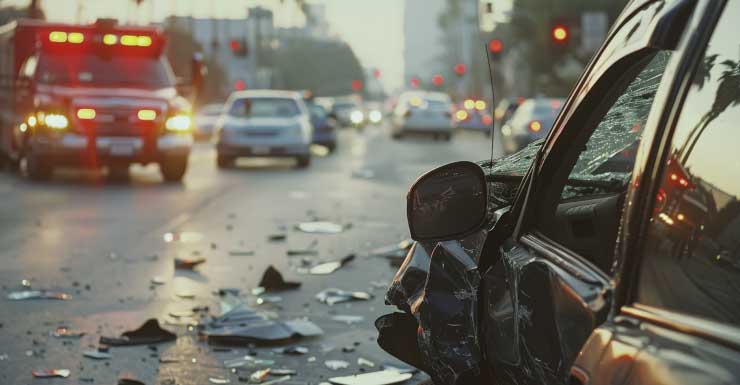FHP Mulher morre e 2 ficam feridos após acidente com múltiplos veículos em Jacksonville