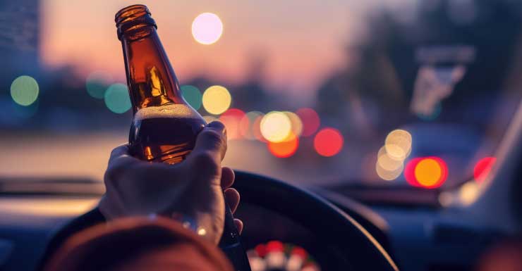 Homem é preso por homicídio culposo por DUI após acidente fatal no Condado de Lee